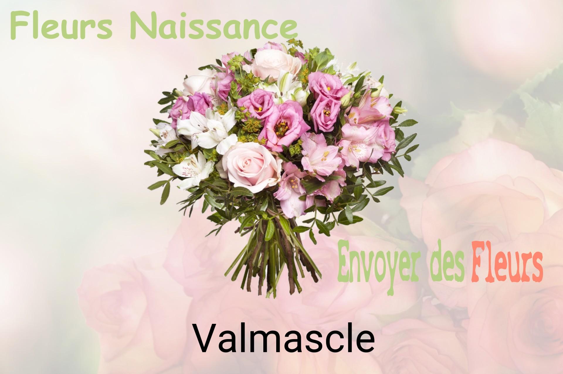 Bouquet de fleurs de naissance livré à Valmascle